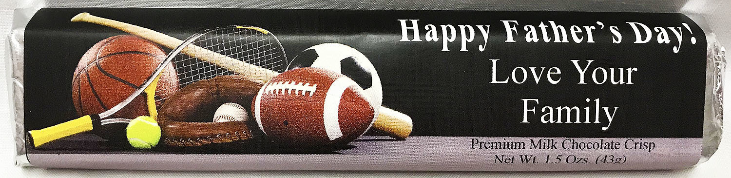 Father's Day Premium Milk Chocolate Crisp Bar