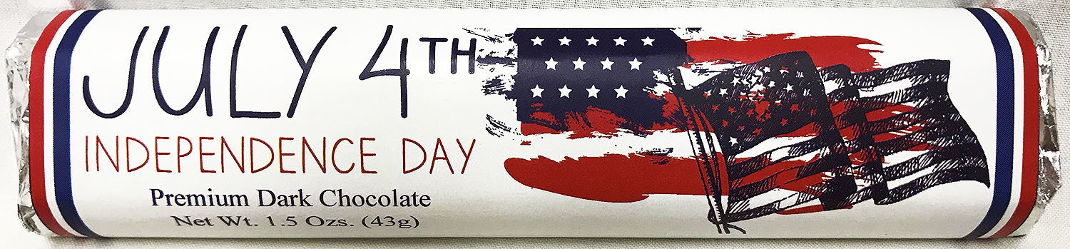 Independence Day Premium Dark Chocolate Bar