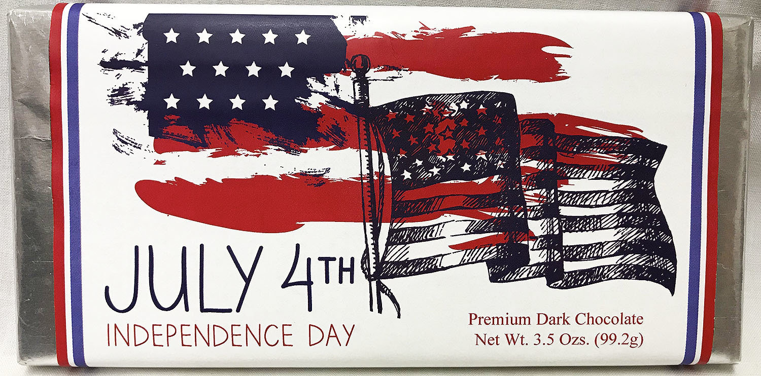Independence Day Premium Dark Chocolate Tablet