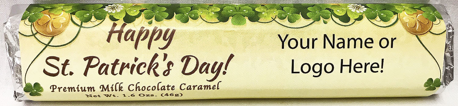 St. Patrick's Day Premium Milk Chocolate Caramel Bar
