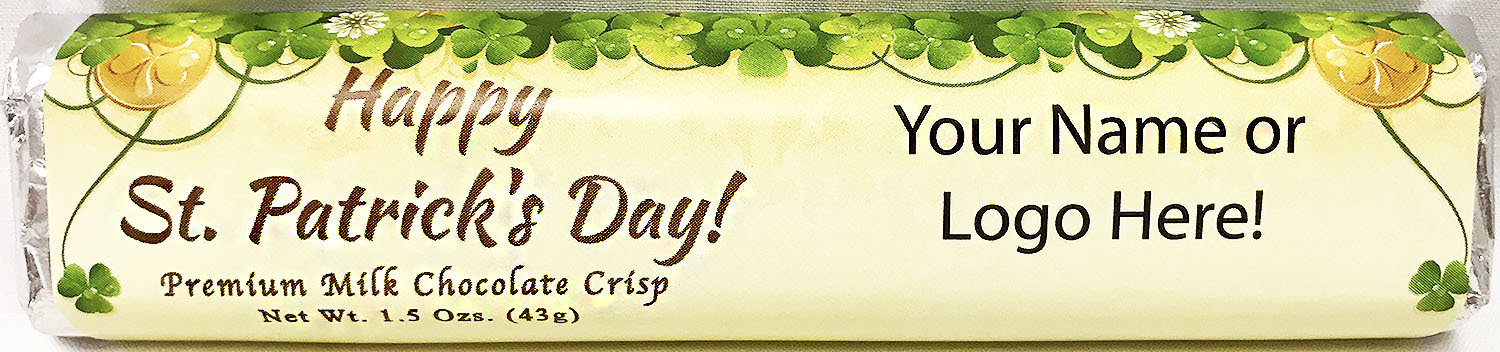 St. Patrick's Day Premium Milk Chocolate Crisp Bar