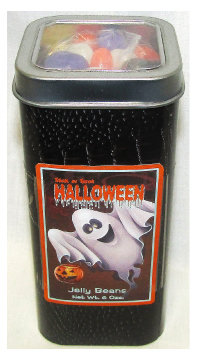 Ghost Halloween Croc Tin Filled with Jelly Beans