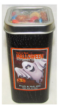 Ghost Halloween Croc Tin Filled with Fruit & Nut Mix