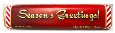 Season's Greetings Premium Dark Chocolate Bar