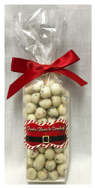Santa Claus Is Coming Stand Bag Of Chocolate Cookie Bits