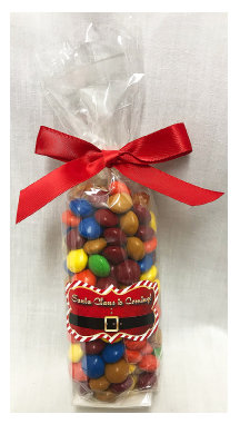 Santa Claus Is Coming Bag Of Chocolate Copycats