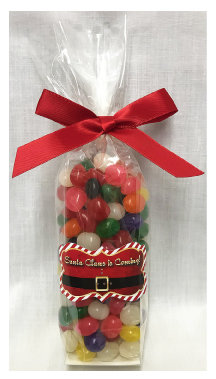 Santa Claus Is Coming Stand Bag Of Tiny Jelly Beans