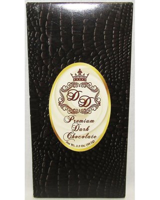 Brown 3' Wide x 6" Height Crocodile Box Filled With Large Premium Dark Chocolate Bar
