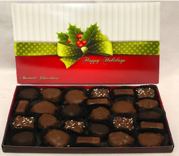 XMAS Holly Assorted Box Of Chocolates