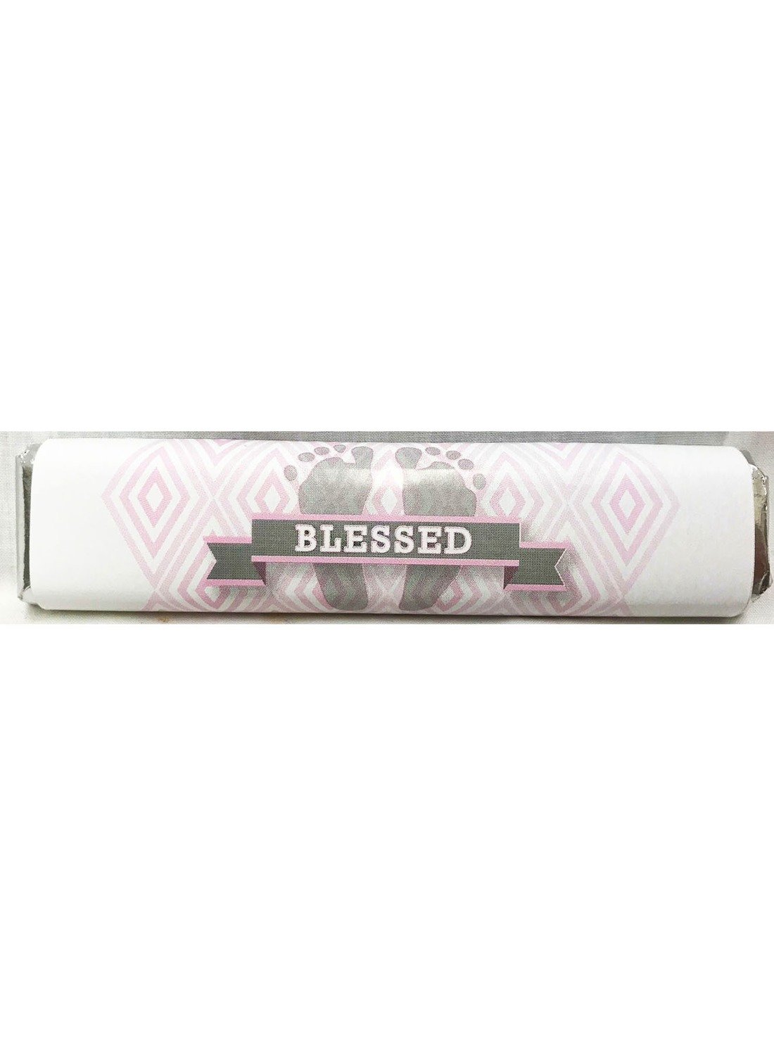 Pink Baby Feet Gourmet Dark Chocolate Bar