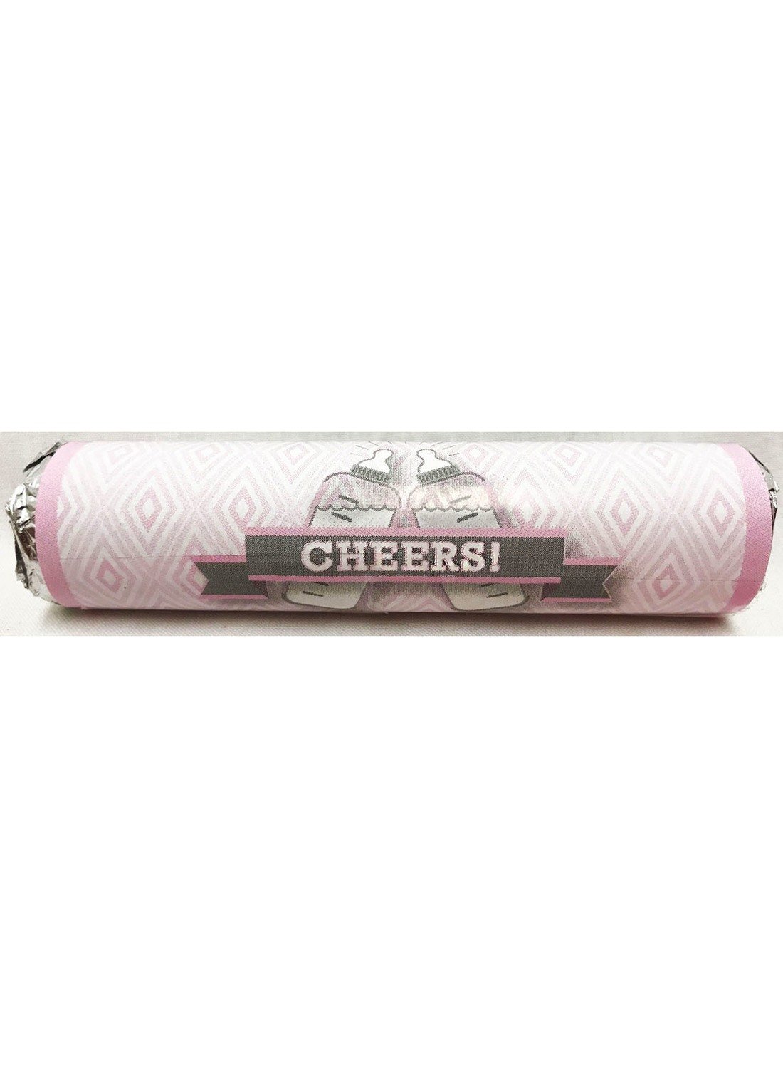 Pink Baby Bottle Life Saver Mint Rolls (20 Pieces)
