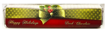 XMAS Holly Premium Dark Chocolate Bar