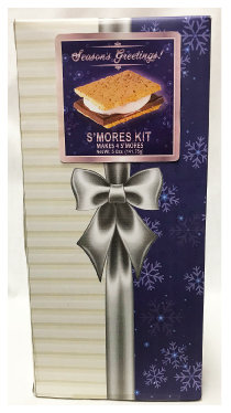 Winter Box Filled with S'mores Kit (Makes 4 S'mores)