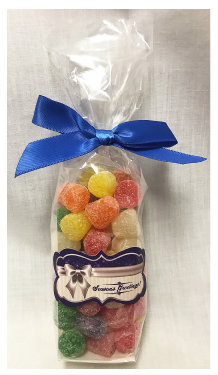 Winter Stand Bag Filled with Spice Drops