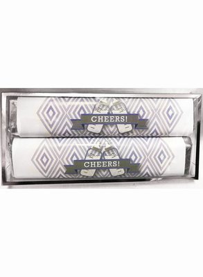 Blue Baby Bottle 2 Pack Candy Bars (Caramel & Crisp)