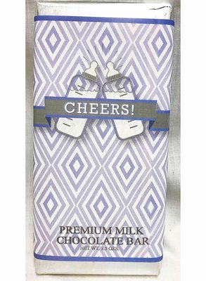 Blue Baby Bottle Premium Milk Chocolate Bar