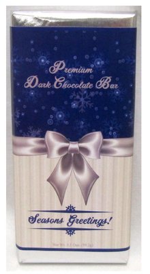 Winter Large Premium Dark Chocolate Bar