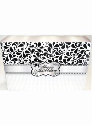 Silver Anniversary Box of Gourmet Fruit Flavored Taffy