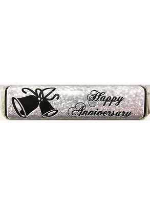 Silver Anniversary Gourmet Dark Chocolate Bar