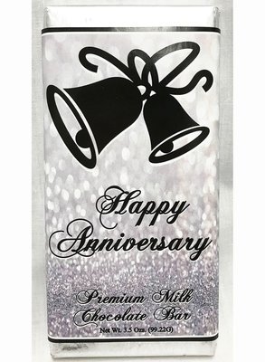 Silver Anniversary Premium Milk Chocolate Tablet