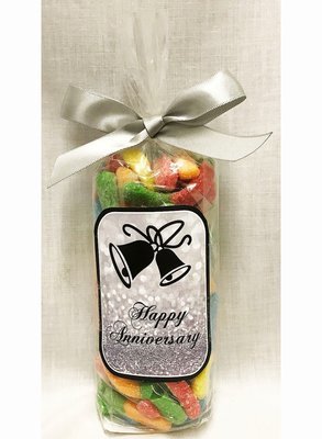 Silver Anniversary Sour Worms in a Bag
