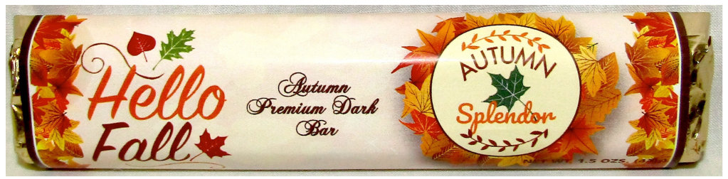 Fall Dark Chocolate Bar
