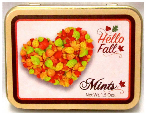 Fall Tin with Mints