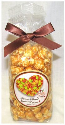 Fall Gourmet Almond Caramel Popcorn