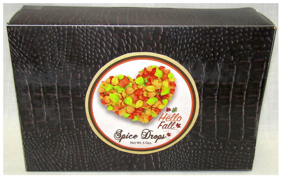 Fall Brown Croc Box Filled with Spice Drops