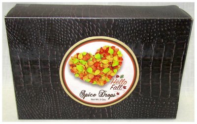 Fall Brown Croc Box Filled with Spice Drops