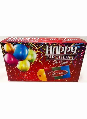 Happy Birthday Box Milk Chocolate Mint Truffles