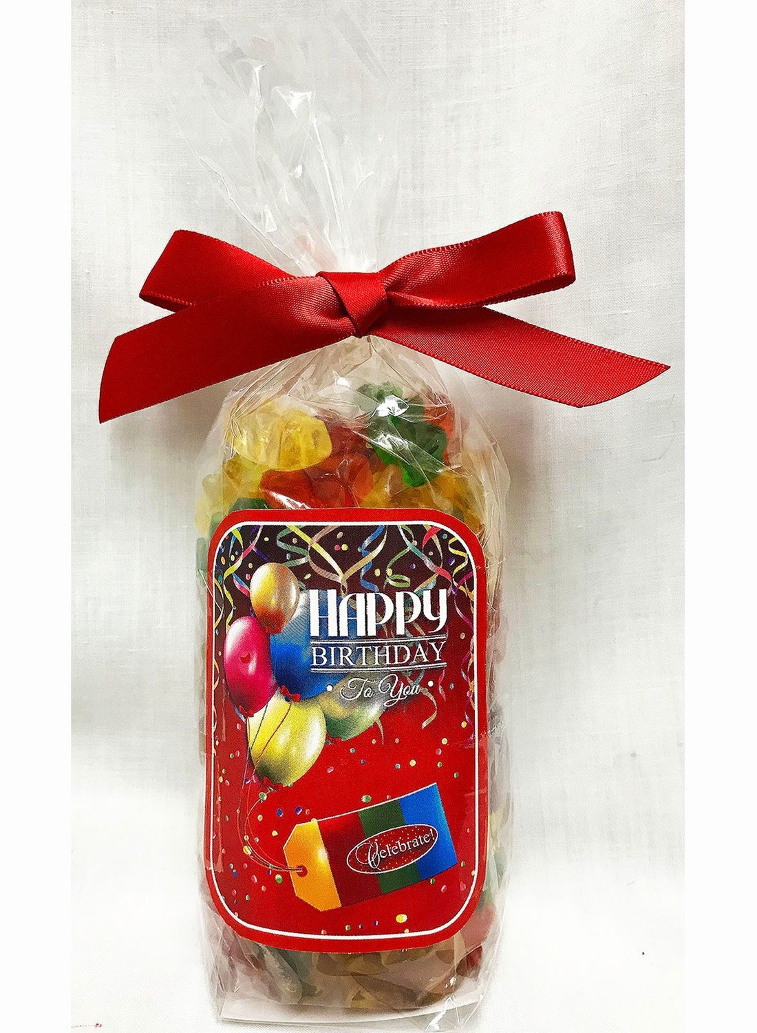 Happy Birthday Gummi Bears in a Bag