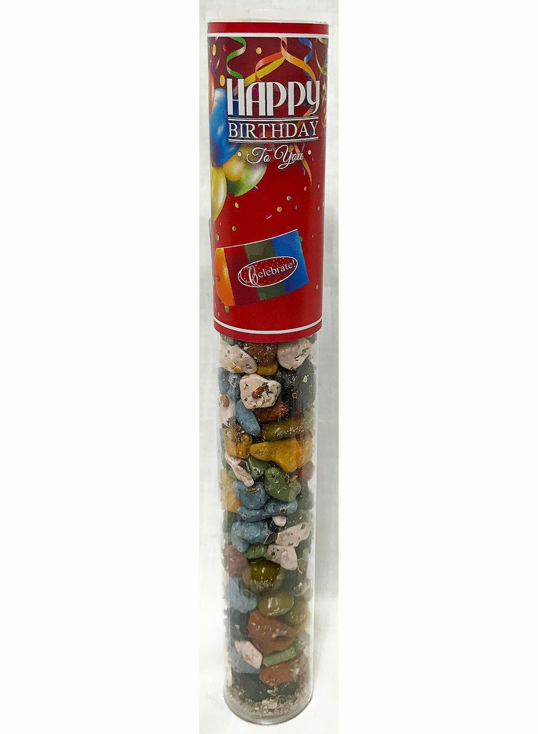 Happy Birthday Tube of Choco Rocks