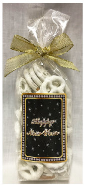New Year Bag Of Yogurt Covered Pretzels