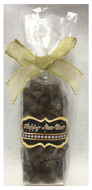 ​New Year Stand Bag Filled with Milk Chocolate Covered Peanuts
