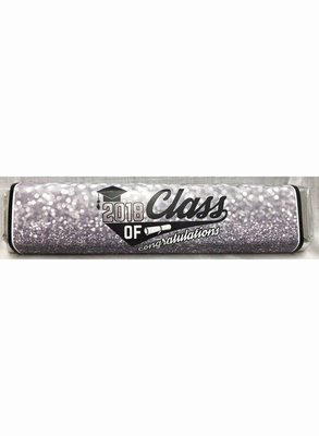 Silver Graduation Gourmet Milk Chocolate Crisp Bar