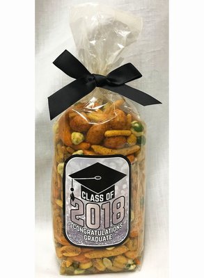 Silver Graduation Bag of Hot & Spicy Mix