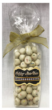 ​New Year Stand Bag Filled with Chocolate Cookie Bites