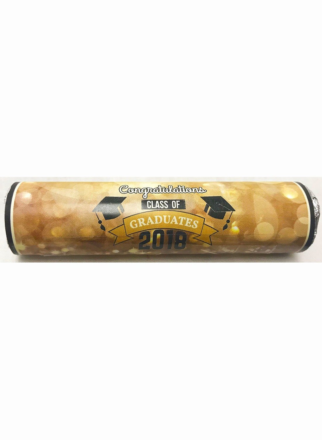Gold Graduation Life Saver Mint Rolls (20 Pieces)