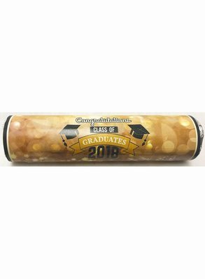 Gold Graduation Life Saver Mint Rolls (20 Pieces)
