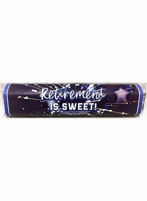 Retirement is Sweet! Premium Dark Chocolate Bar