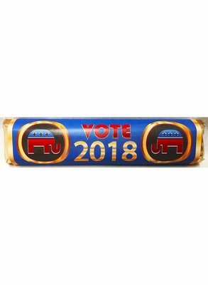 Election Campaign Republican Design Premium Milk Chocolate Caramel Bar