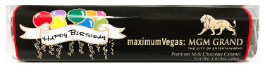 Employee Birthday Premium Milk Chocolate Caramel Bar