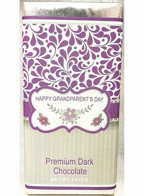Grandparent's Day Premium Dark Chocolate Tablet