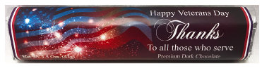 Veteran's Day Premium Dark Chocolate Bar