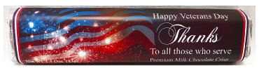 Veteran's Day Premium Milk Chocolate Crisp Bar