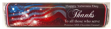 Veteran's Day Premium Milk Chocolate Caramel Bar