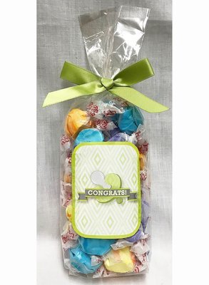 Green Baby Pacifier Gourmet Fruit Flavored Salt Water Taffy