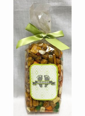 Green Baby Feet Oriental Mix