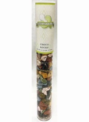 Green Baby Pacifier Tube of Choco Rocks